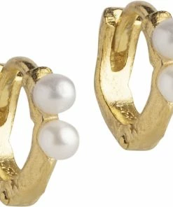 ENAMEL Copenhagen Hoops, Paula Pearl, 6 Mm Pearl