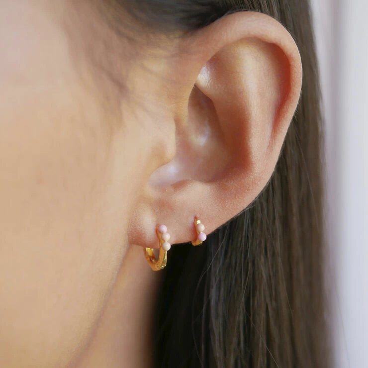 ENAMEL Copenhagen Hoops, Paula 6 Mm Tropical - Billede 2