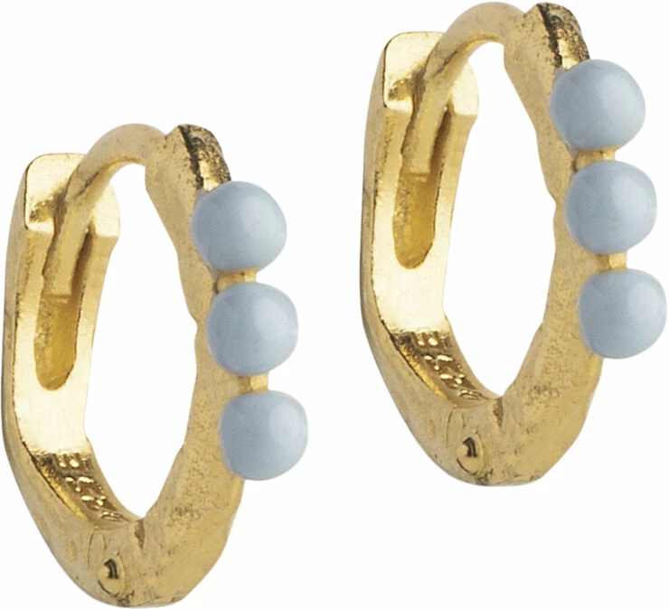 ENAMEL Copenhagen Hoops, Paula 8 Mm Light Blue