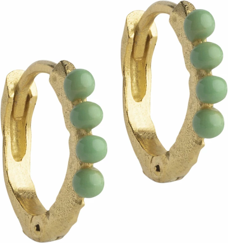 ENAMEL Copenhagen Hoops, Paula 10 Mm Grass Green