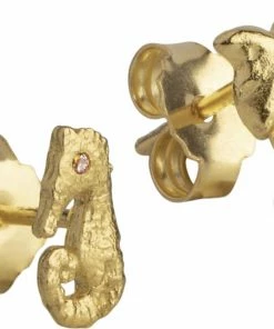 ENAMEL Copenhagen Studs, Seaside Light Pink/Light