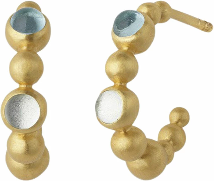 BYBIEHL Pebbles Hoops Small Colors - GP