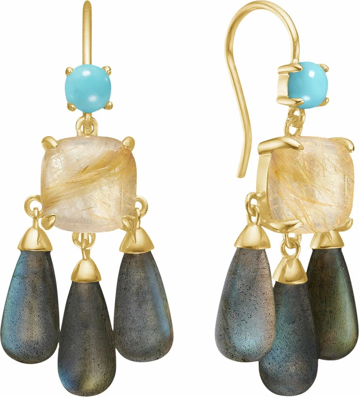 Carré Jewellery EARRINGS Gold