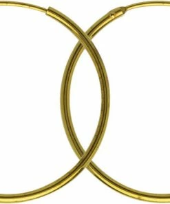 Hultquist Classic Aisha &oslash;reringe. Diameter: 32 Mm. Guld