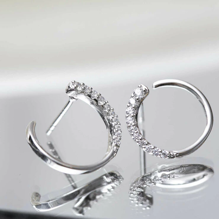 Sif Jakobs Jewellery PORTOFINO EARRINGS 928 Sterling Silver - Billede 3