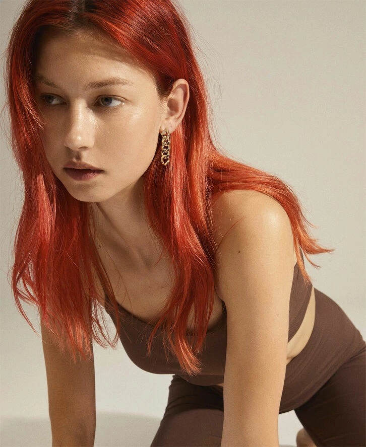 Pilgrim Øreringe : Cecilia : Guldbelagt : K - Billede 4