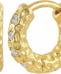 Hultquist Snowy Florence Hoops Guld