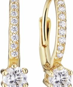 Sif Jakobs Jewellery RIMINI ALTRO EARRINGS 18 Kt. Forgyldt